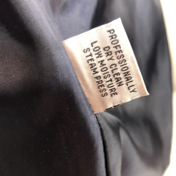 Mario De Pinto Pea Coat Women’s Size Medium Navy Wool Double Breasted FallWinter - Picture 12 of 16